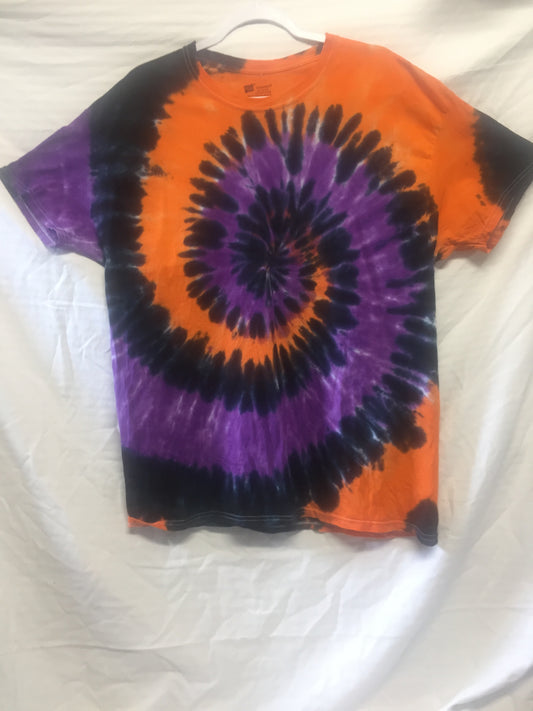 Dizzy Spinner-Orange, Purple and Black