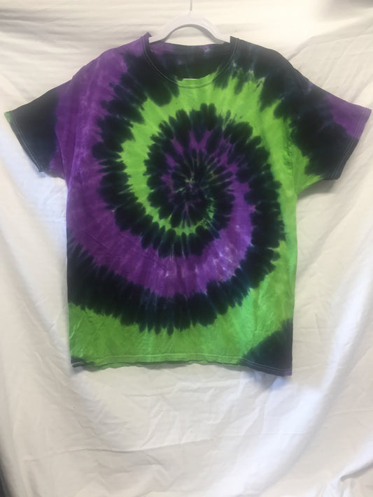 Dizzy Spinner-Purple, green and black