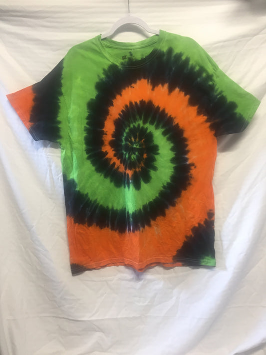 Dizzy Spinner-Green and Orange